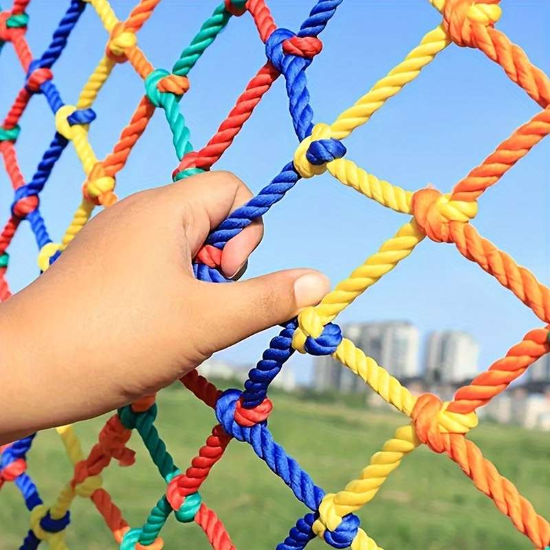 Colorful Nylon Climbing Net For Plants And Decoration