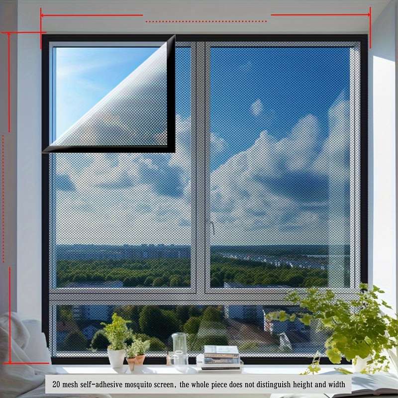 Mosquito-Proof Window Screens For Home Use