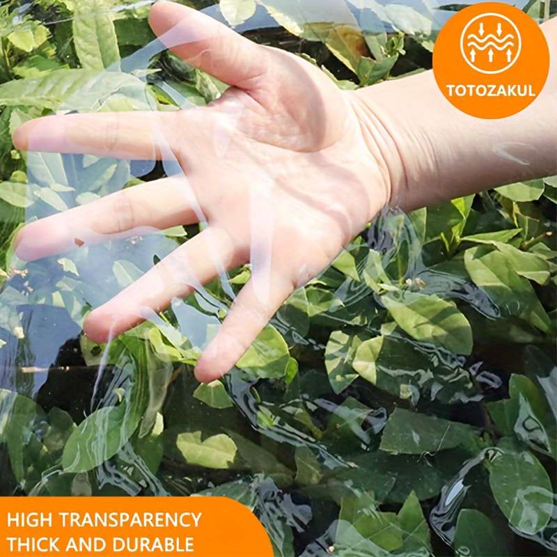 Multifunctional Transparent Rainproof Tarpaulin