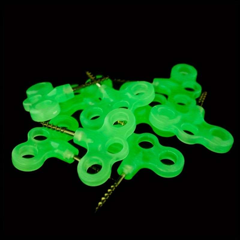 6 Pcs Glow Nails For Camping Deck