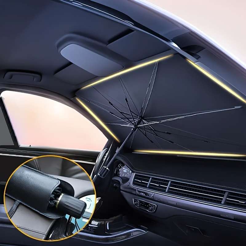 Titanium Silver Car Sun Visor