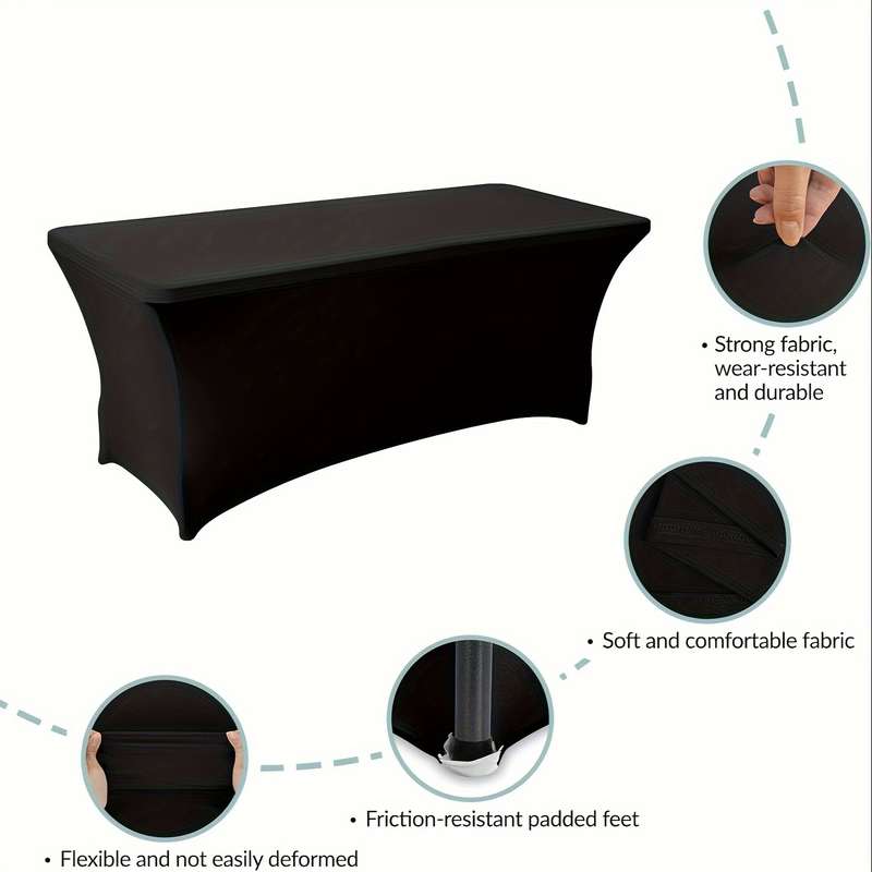 Stretchy And Wrinkle-Resistant Spandex Tablecloth