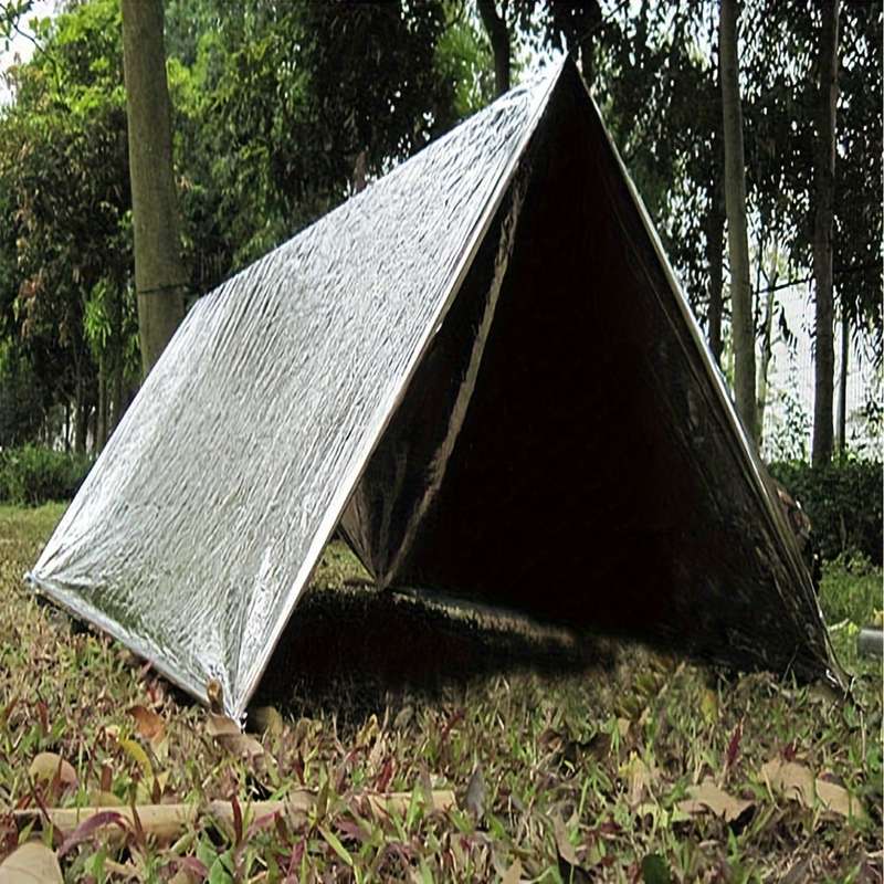 3 Piece Survival Reflective Thermal First Aid Foil Blanket