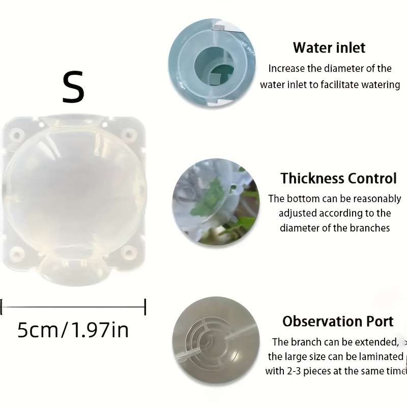 10-Piece Plant Root Growth Box