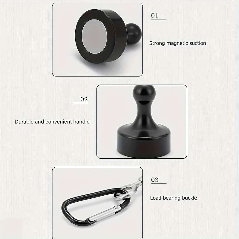 1 Piece Heavy Duty Magnetic Camping Hook