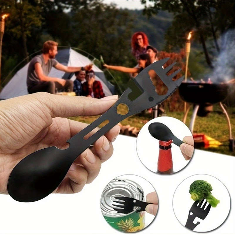 1 x Durable Stainless Steel Multi-Purpose Camping Fork