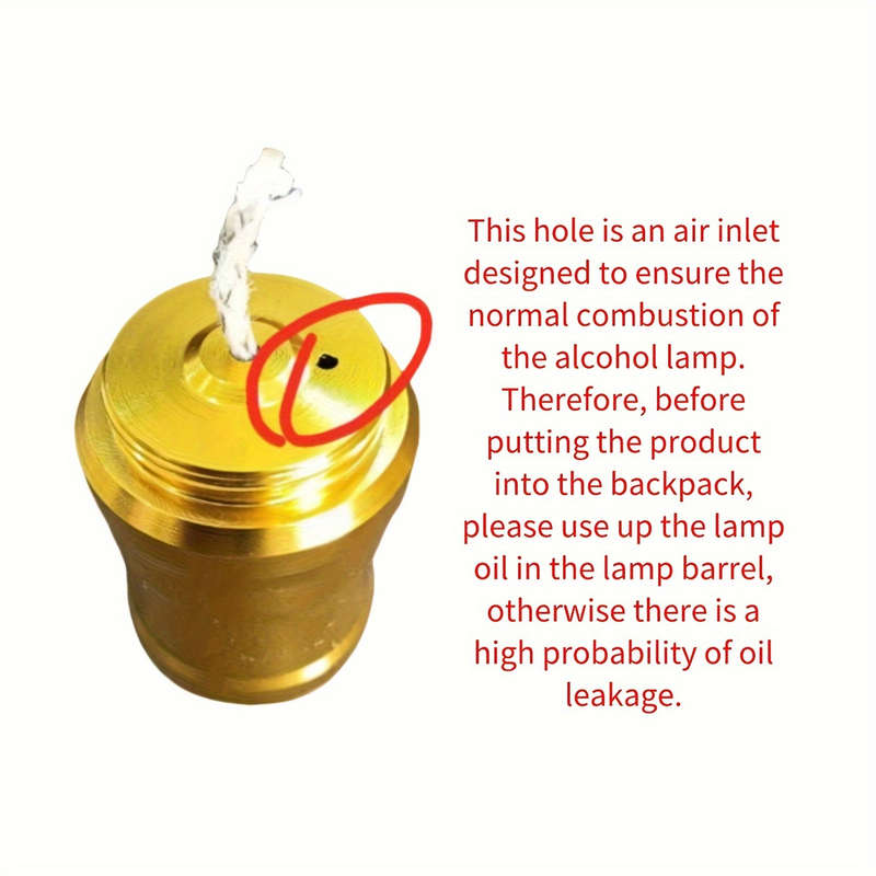 Stainless Steel Mini Alcohol Lamp