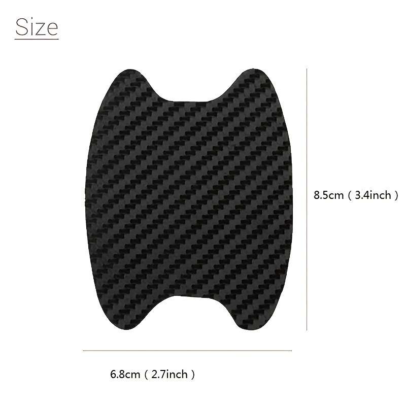 4-Pack Anti-Scratch Car Door Stickers