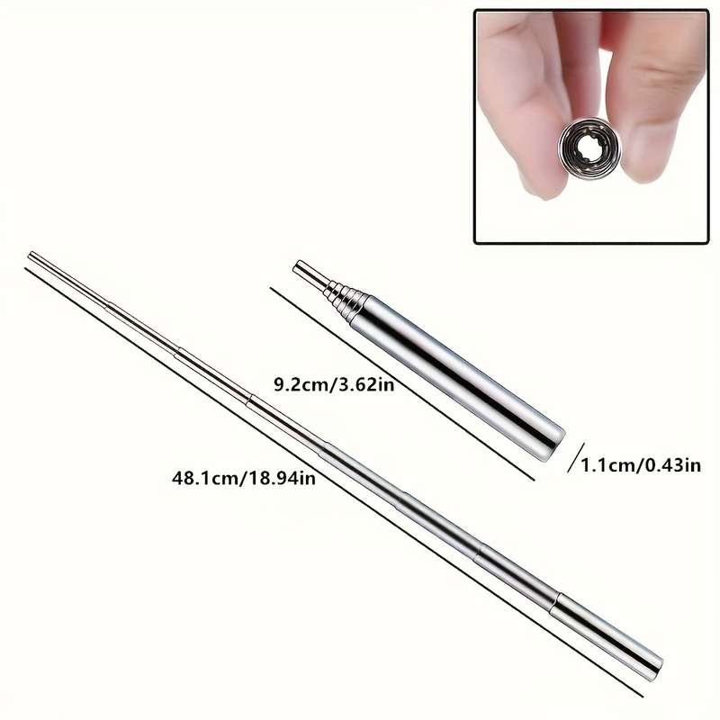 1 Stainless Steel Blowpipe