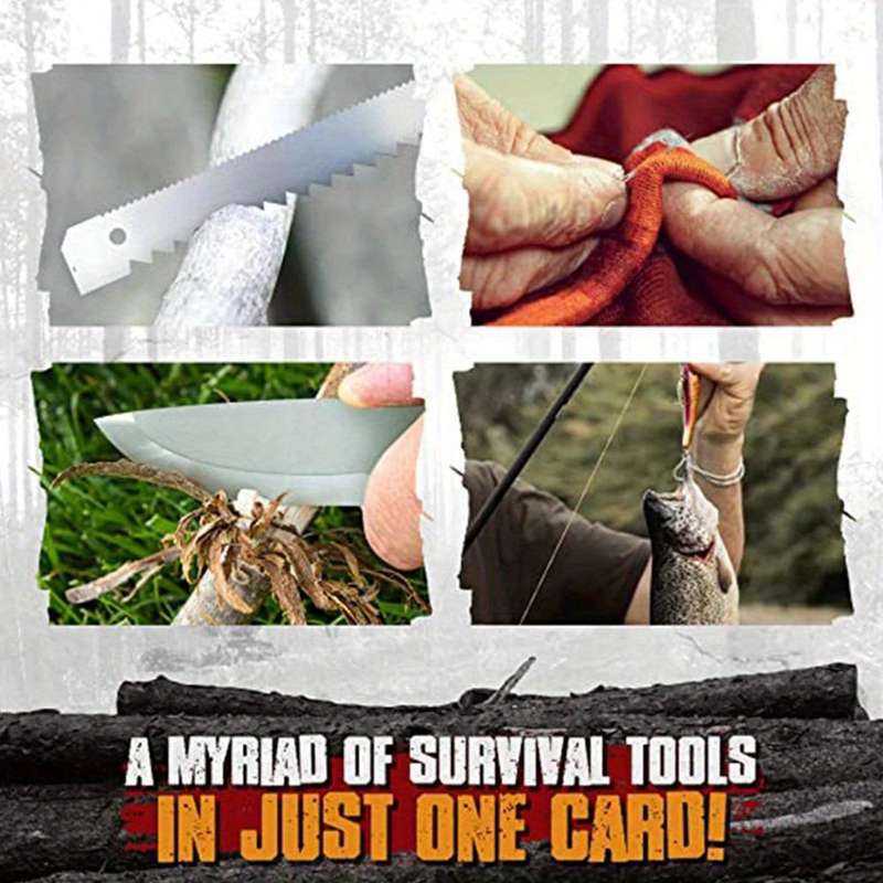 Stainless Steel Multi-Function Tool Card