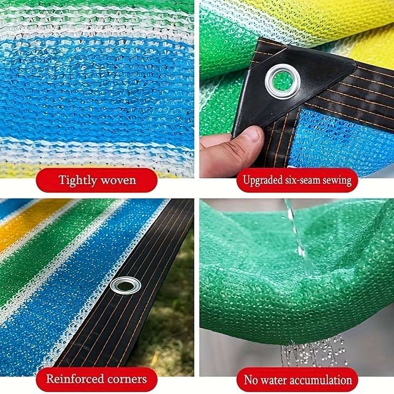 Multicolor Outdoor Sunshade Net