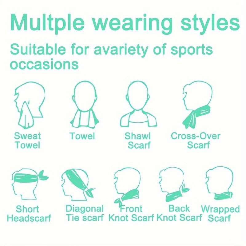 1pcs Camping Towel Cooling Towel Ice Towel