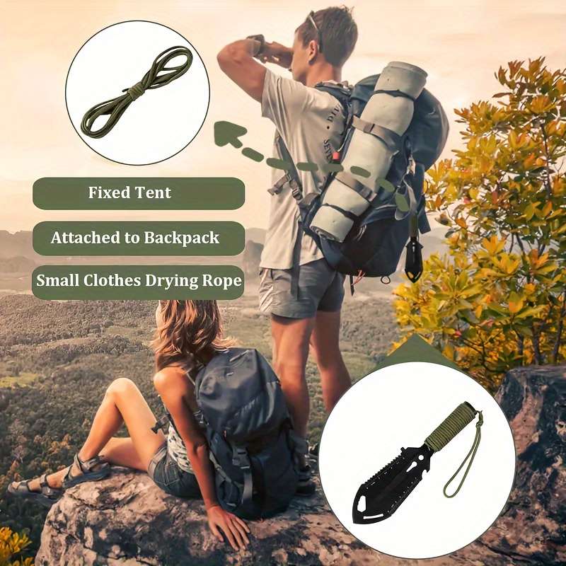 Stainless Steel Tactical Shovel For Camping And Hiking