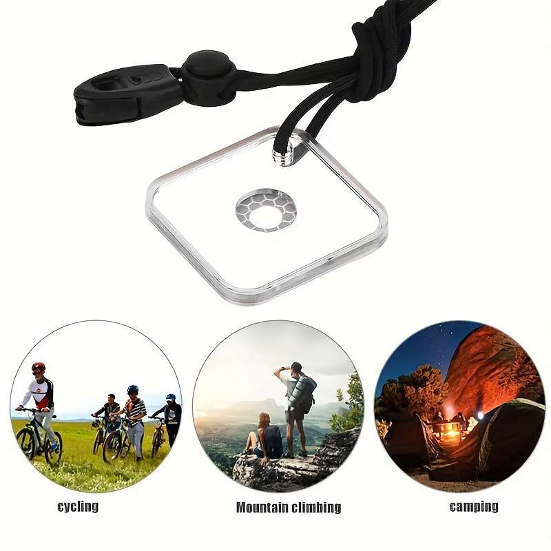 1 Piece Outdoor Camping Multi-Function Signal Mirror
