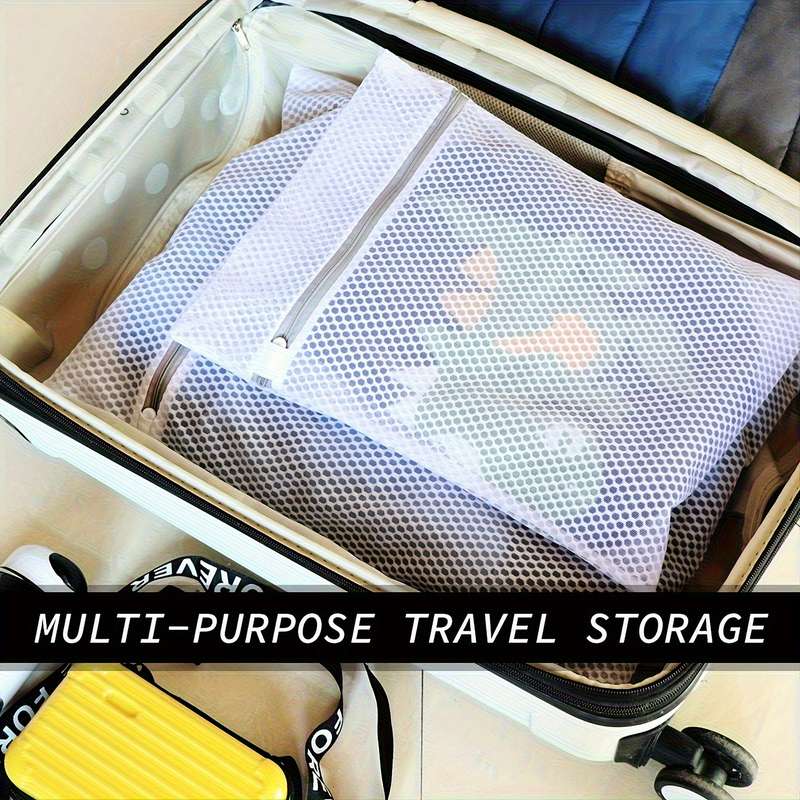 Extra Large Honeycomb Mesh Laundry Bag For Delicate Clothes