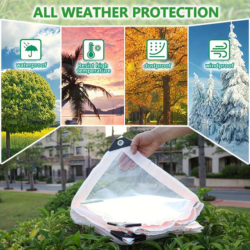 Durable Transparent Pe Tarpaulin