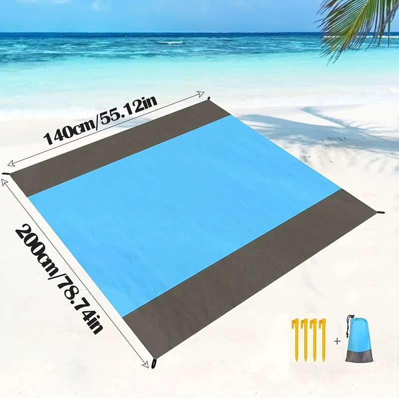 1 x Waterproof And Sand-Proof Beach Blanket