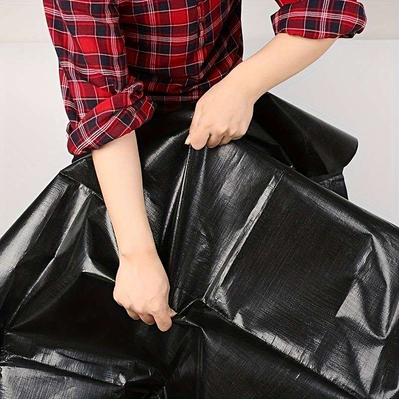 Double-Sided Black Pe Tarpaulin