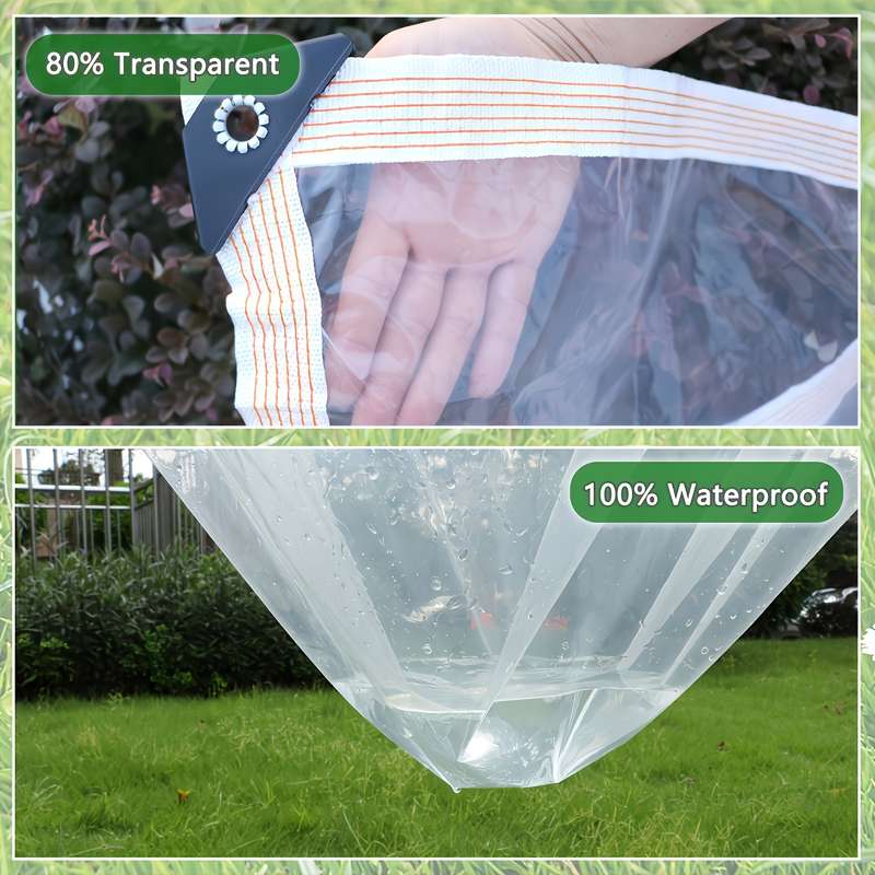 Durable Transparent Pe Tarpaulin