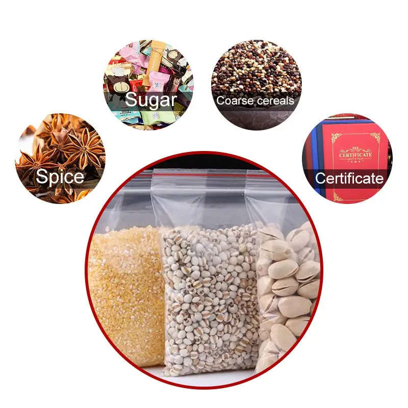 100 Heavy Duty Pet Resealable Ziplock Bags