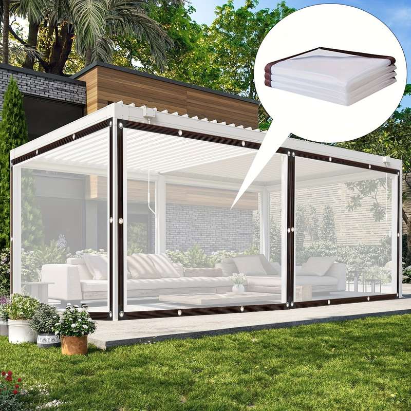 Transparent Waterproof Tarpaulin