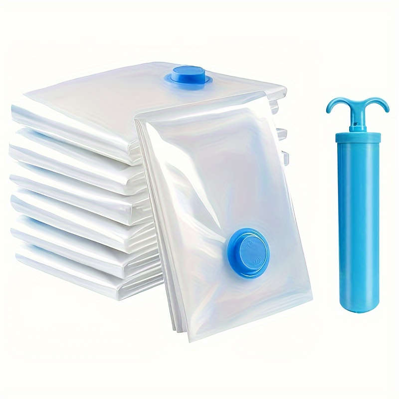 5 Pack Space Saver Vacuum Storage Bags With Hand Pump