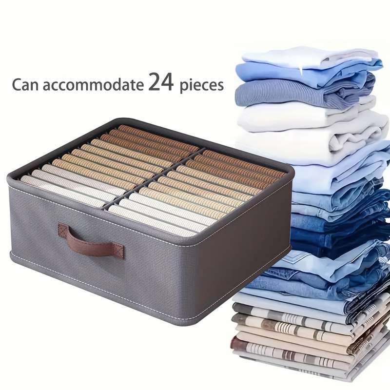 28 Compartments Large Nylon Storage Basket