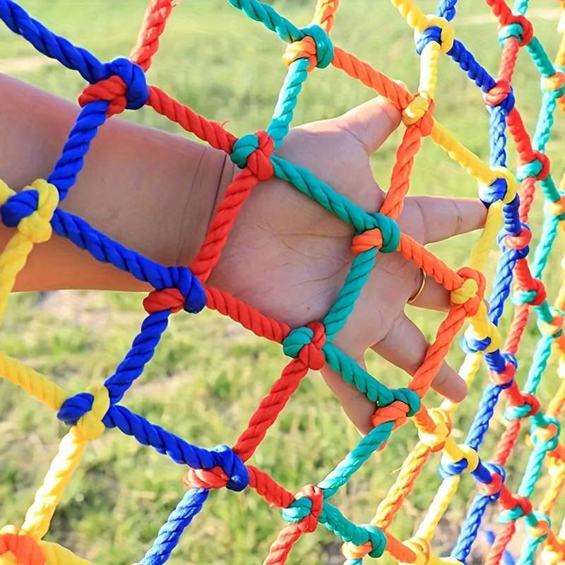 Colorful Nylon Climbing Net For Plants And Decoration
