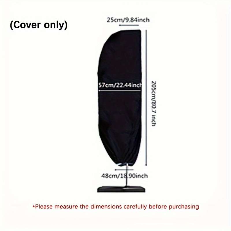 1 x Waterproof Oxford Cloth Outdoor Parasol Cover