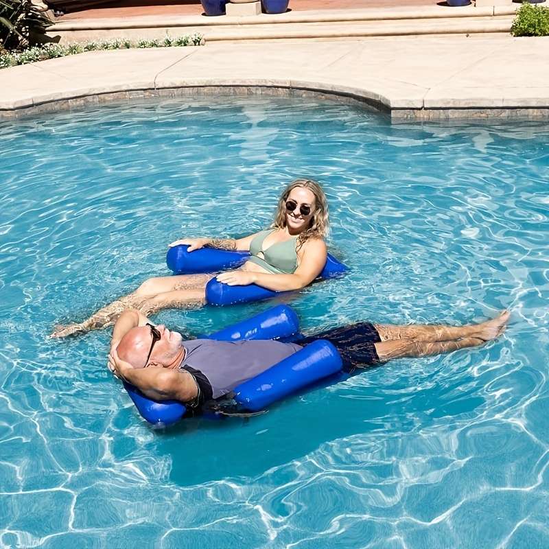 1pc Inflatable Folding Pool Air Bed