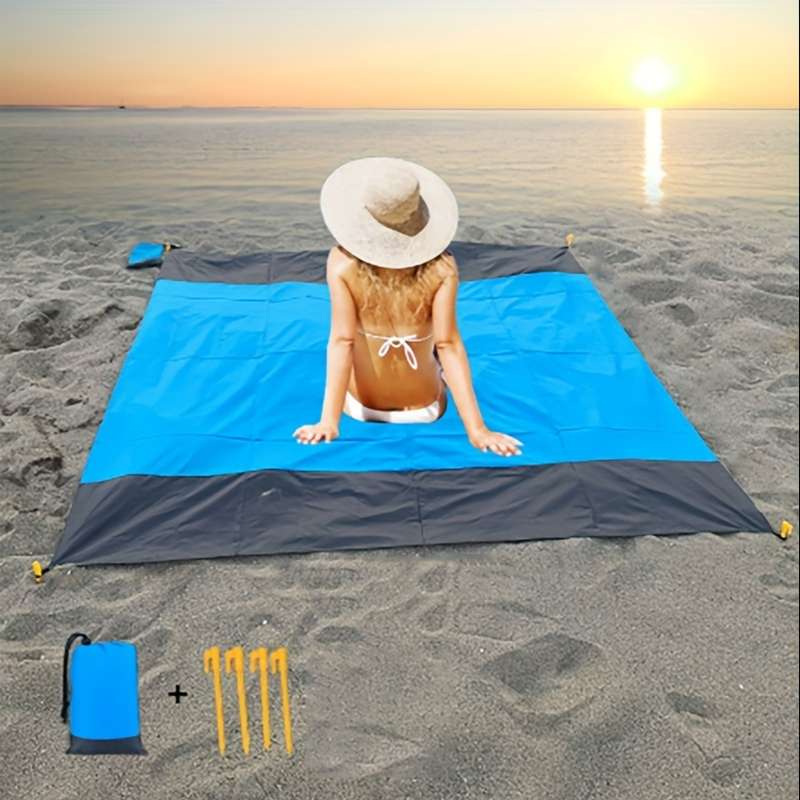 1 x Waterproof And Sand-Proof Beach Blanket