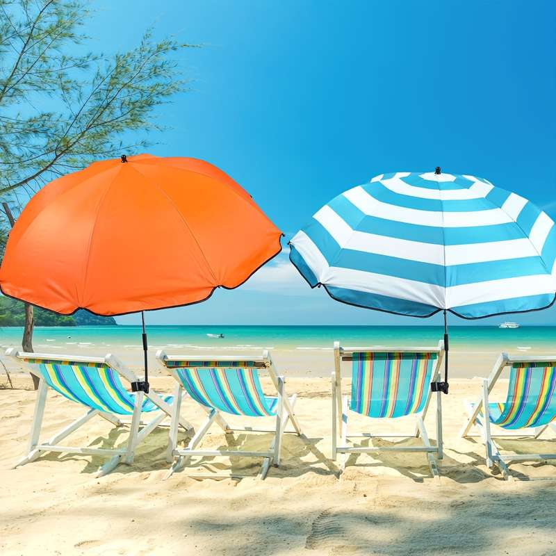 1 Pc Waterproof Beach Chair Parasol