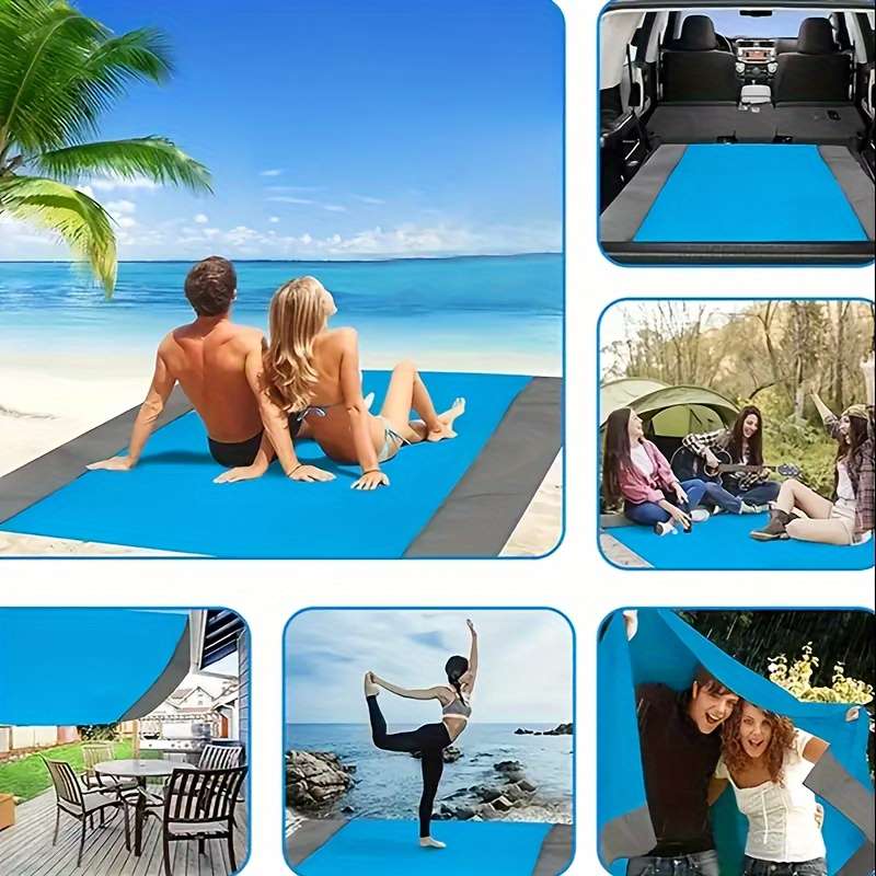 1 x Waterproof And Sand-Proof Beach Blanket