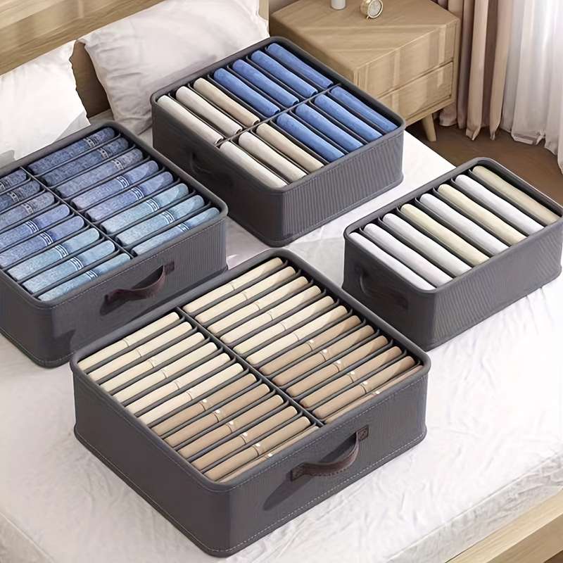 28 Compartments Large Nylon Storage Basket
