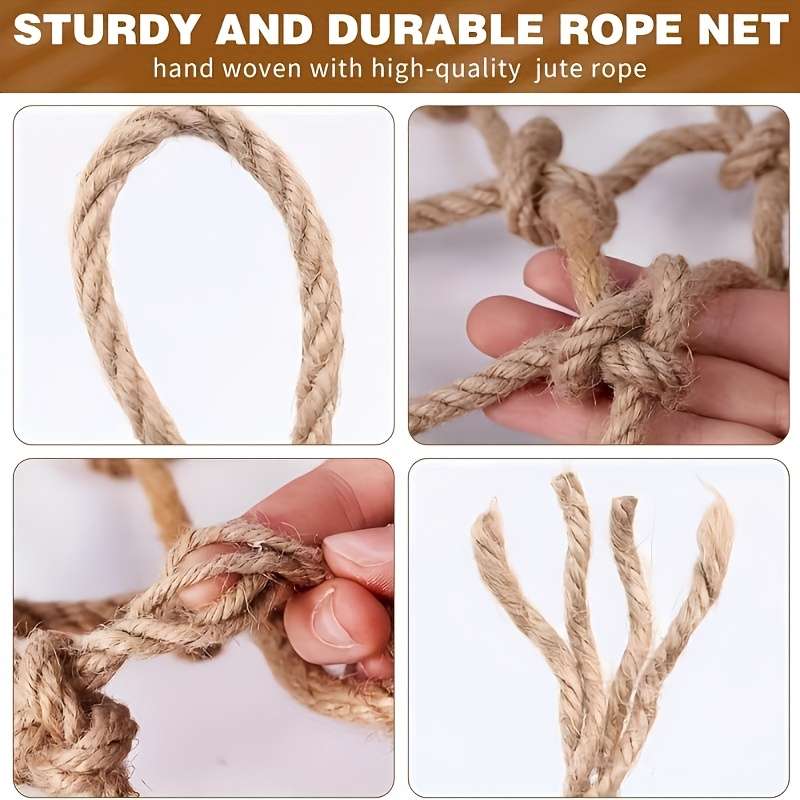 Vintage Style Hemp Rope Net