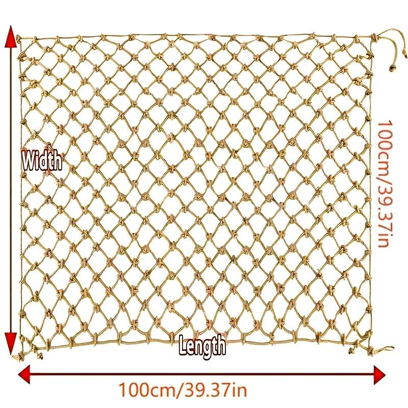 Vintage Style Hemp Rope Net