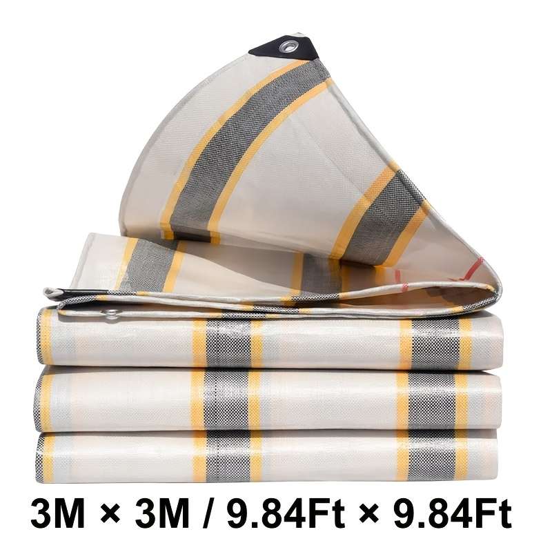 1 Piece Heavy Duty Pe Tarpaulin - Extra Thick Plastic