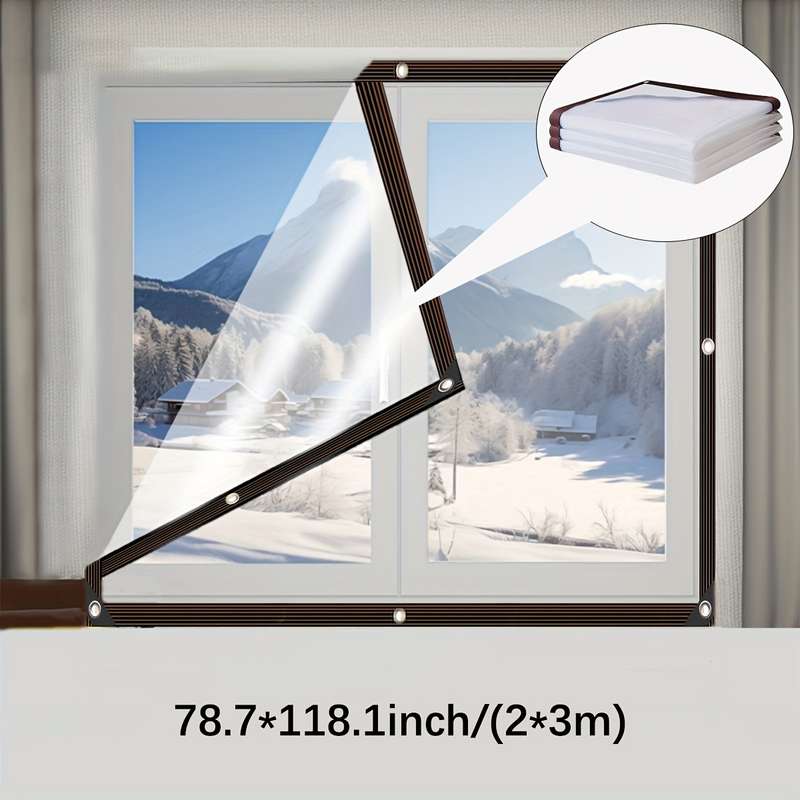 Transparent Waterproof Tarpaulin