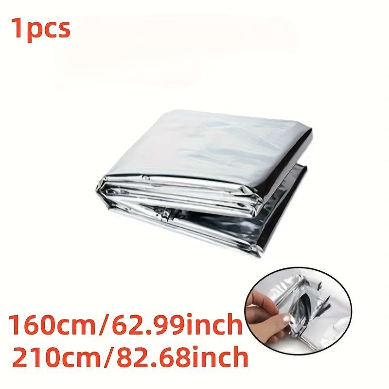 1 Silver Outdoor Blanket