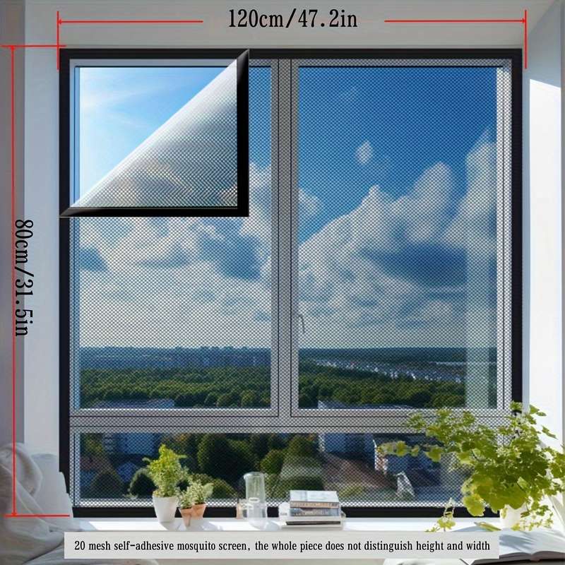 Mosquito-Proof Window Screens For Home Use