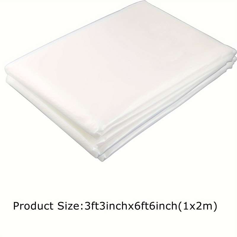 1 Piece Of Durable Clear Plastic Sheeting