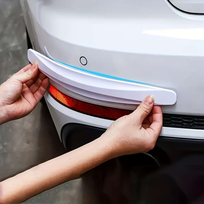 4 Pieces Universal Carbon Fiber Scratch-Proof Car Protectors