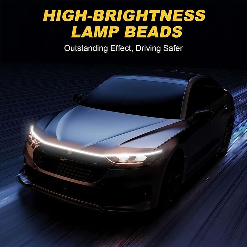 Automotive LED Hood Lights