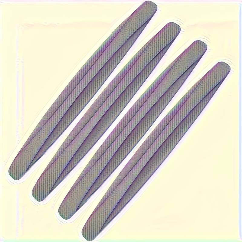 4 Pieces Universal Carbon Fiber Scratch-Proof Car Protectors