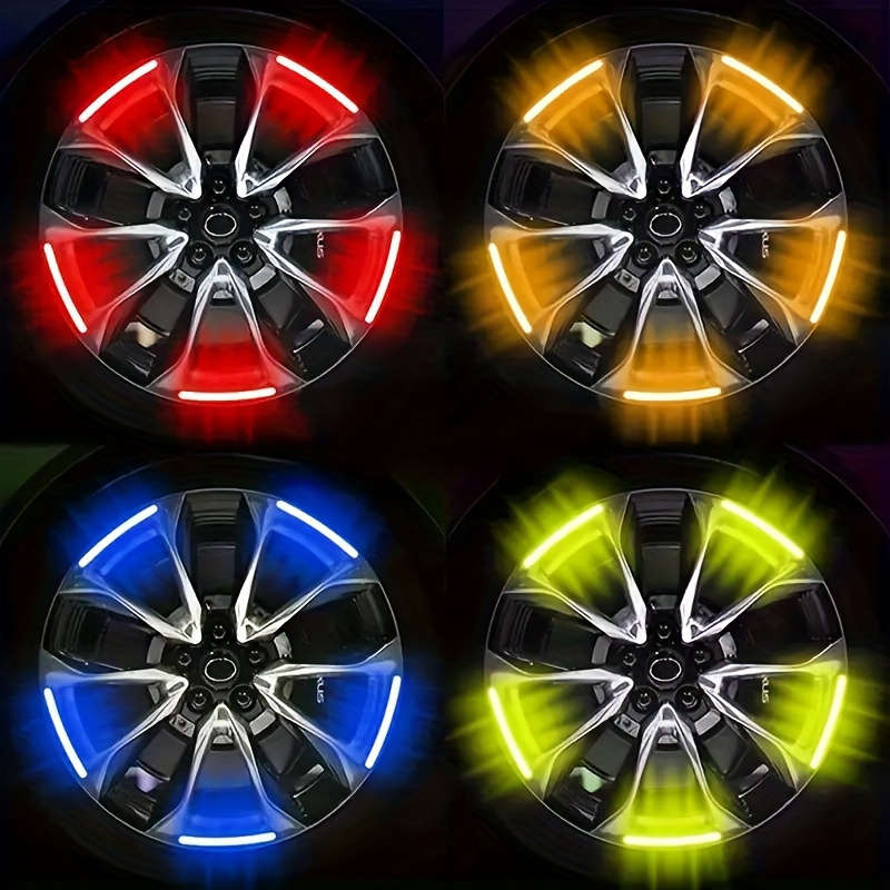 20 Pieces Reflective Wheel Stickers