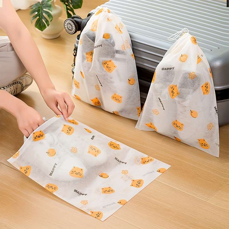 10-Piece Hanging Shoe Storage Bag Set