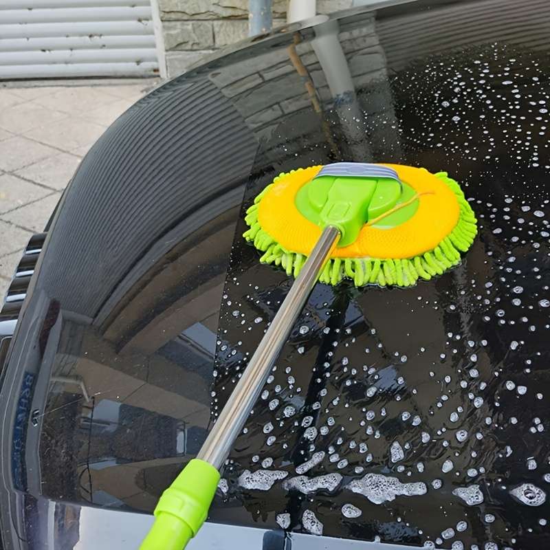 1 PC Soft Velvet Microfiber Car Wash Mop