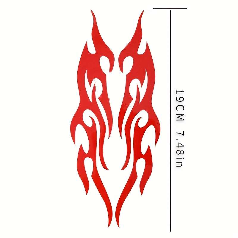 Car Sticker Modification Flame Car Sticker