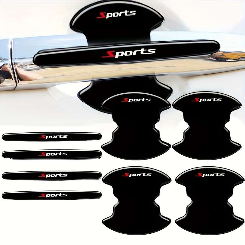 8-Pack Car Door Handle Protective Film