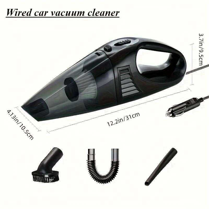 12V Handheld Car Vacuum Cleaner